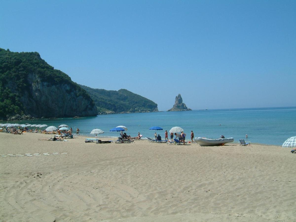 Natalia Apartment B With Panoramic Sea Views Of Agios Gordios Bay Екстер'єр фото