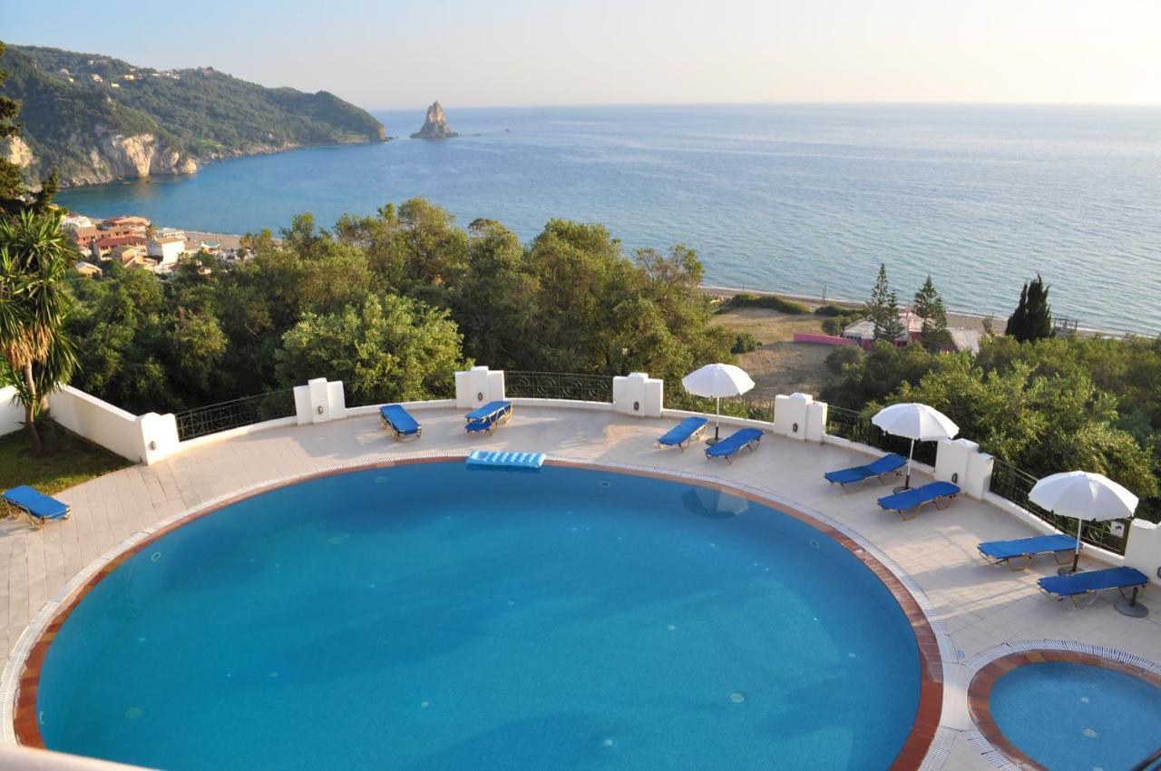 Natalia Apartment B With Panoramic Sea Views Of Agios Gordios Bay Екстер'єр фото